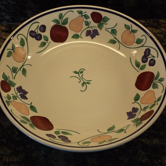 Princess House Orchard Medley Large Pasta Bowl - Picture 6 of 6